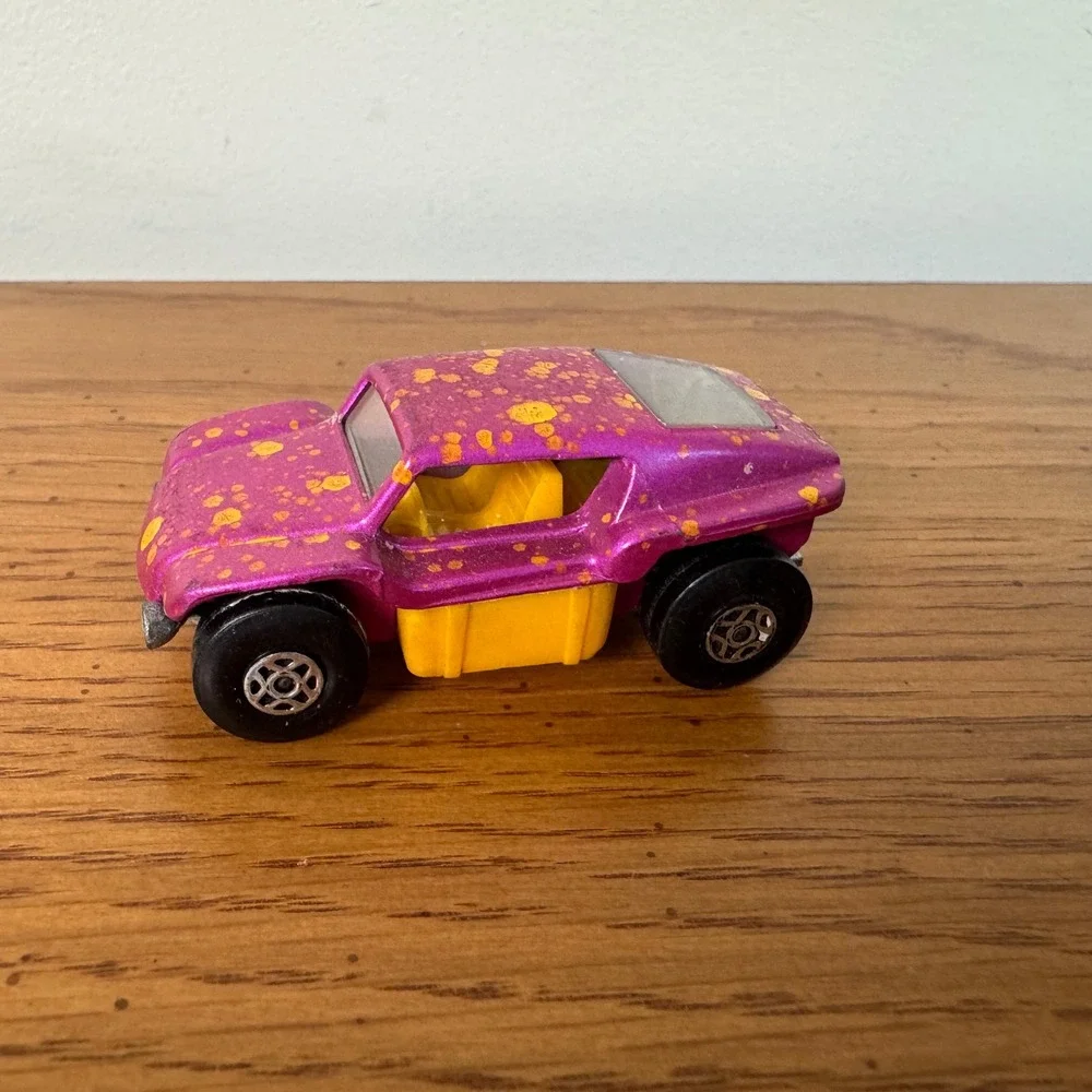 Matchbox‎ Superfast No 30 Beach Buggy 1970 Lesney Made in England Pink Yellow